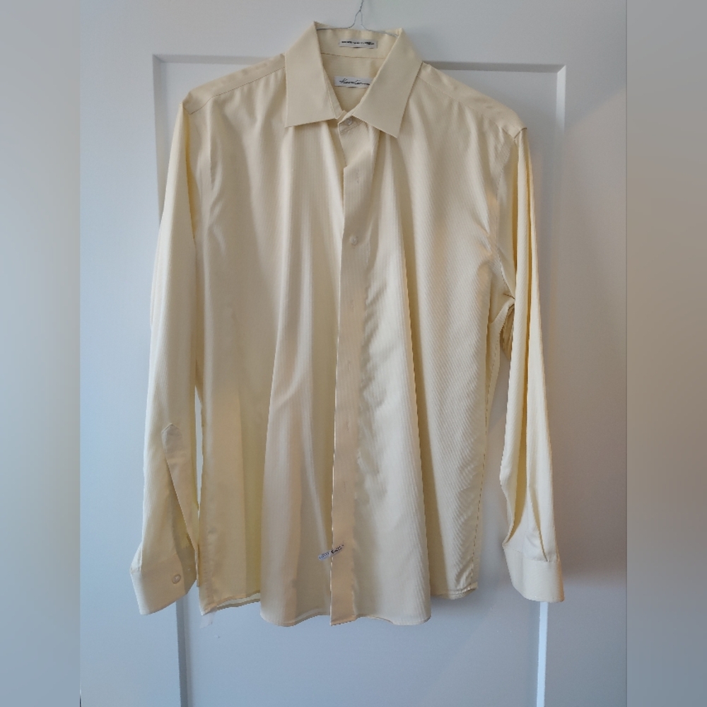 Yellow dress shirt